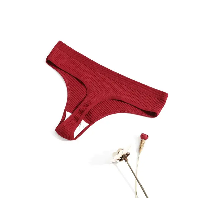 Vrouwen Slipje Naadloze Thongs Fitness Sport Ondergoed Sexy Tback Gstring Thong Ijs Zijde