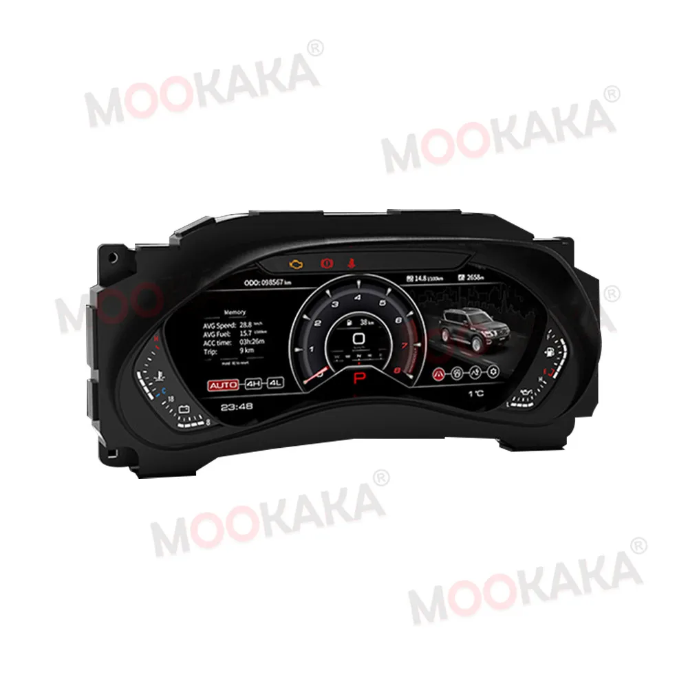 

For Nissan Armada Patrol Y62 Royale Car Dashboard LCD Instrument Cluster Panel Modified Auto Upgraded Speedometer Board Radio