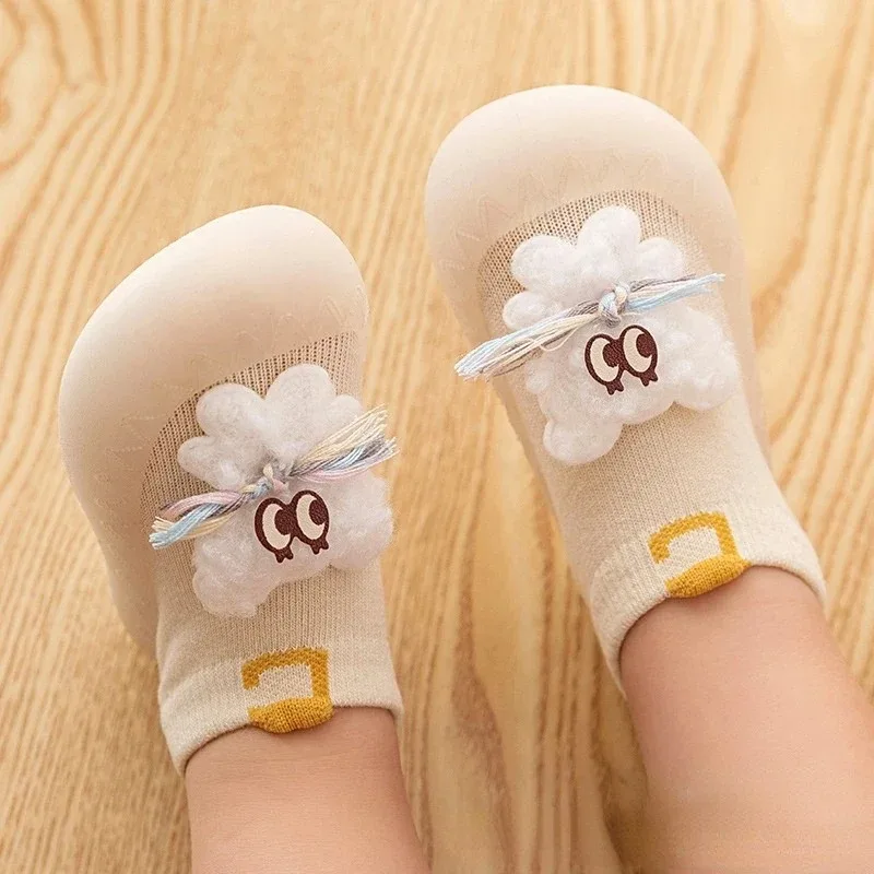 Spring Autumn Newborn Baby Boy Toddler Shoes 1 Years Soft Bottom Non-slip Floor First Walkers Socks Shoes  Baby Girls Shoes