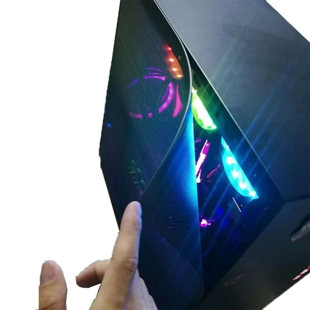 30x100CM Computer Dust Filter Network Net Case Dustproof Cover Mesh PC Case Fan Cooler Chassis Dust Cover 0.5/0.8/1.0/1.5/2.0mm 3