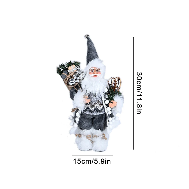 Ornament Papai Noel, Boneco de neve, Elk