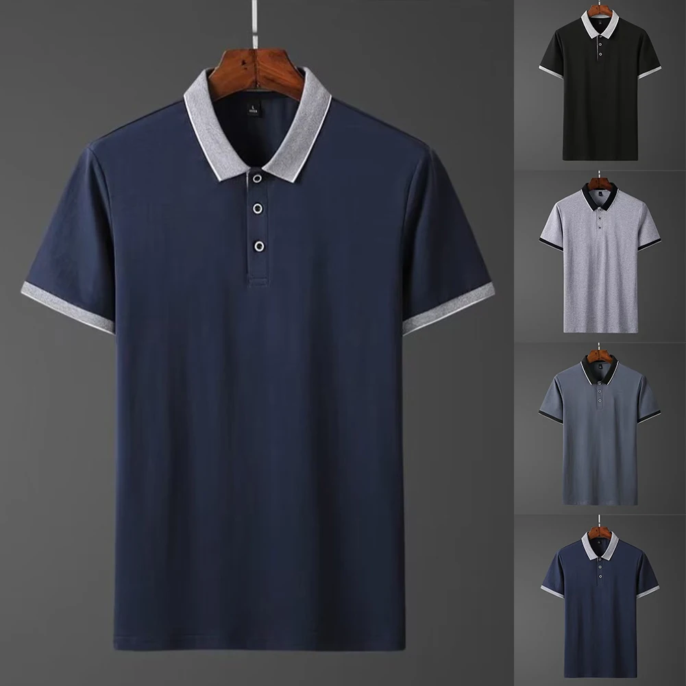 Description Picture 3 of itemBusiness Buttons T Dress T Shirt Blouse Buttons Casual Solid Color Summer Business Casual Formal Comfy Fashion