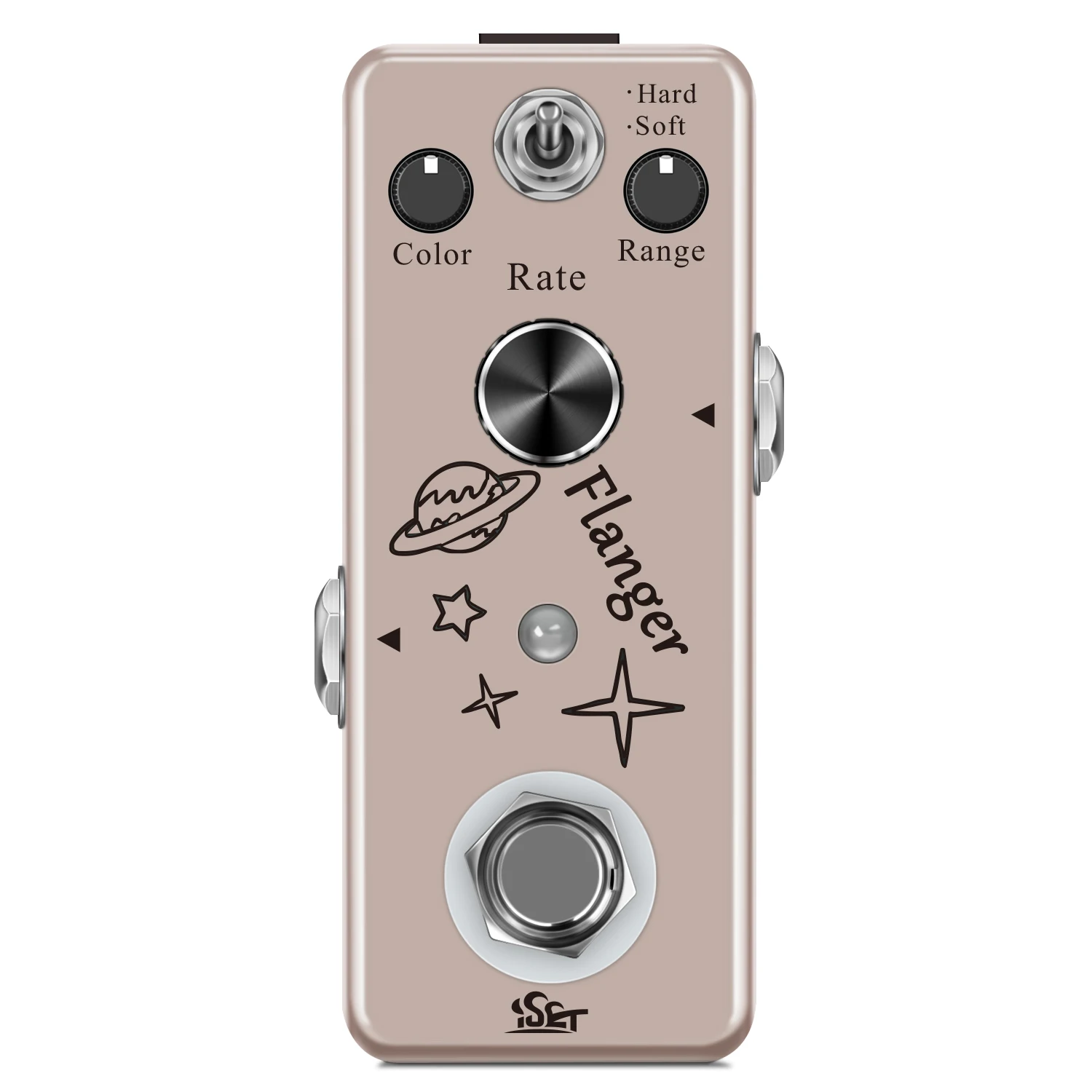 ISET PD-5 Analog Flanger Guitar Effect Pedal Flanging for Electric Guitar Bass True Bypass
