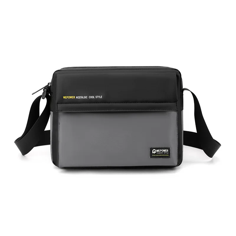 

New Men's horizontal Messenger Bag Lightweight Small Square bag Casual Fashion Shoulder Bag Travel Outdoor Crossbody Bags