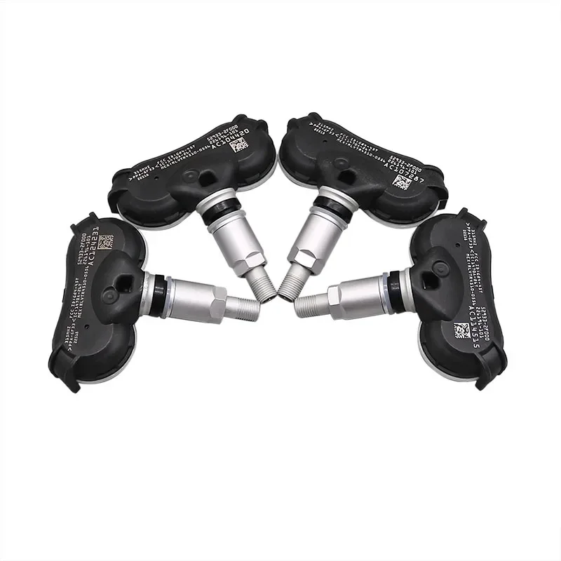 4Pcs TPMS 센서 52933-2F000 현대 엑센트 소나타 투싼 기아 스포티지 315MHz 529332F000 TPMS 용 타이어 압력 센서