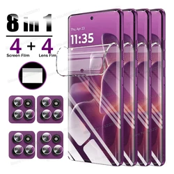 Hydrogel Ultrathin 8 - in - 1 Soft Lens Screen Protector - Motorola Edge 60 Pro (Ultra - thin Clear)