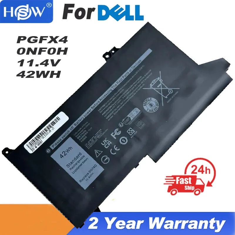 

Аккумулятор 0G7 4G для Latitude 12 7000 7280 7380 7480 Series PGFX4 0NF0H