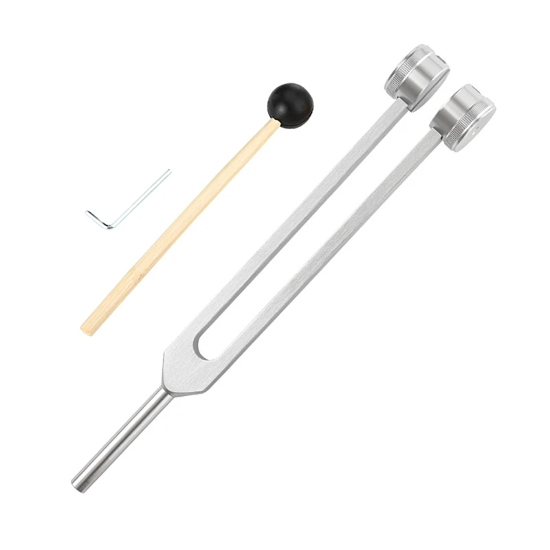 Portable Tuning Fork 64 Hz Aluminum Alloy Medical Non-Magnetic Tuning Fork for Healing DNA Healing  Sound Therapy 3