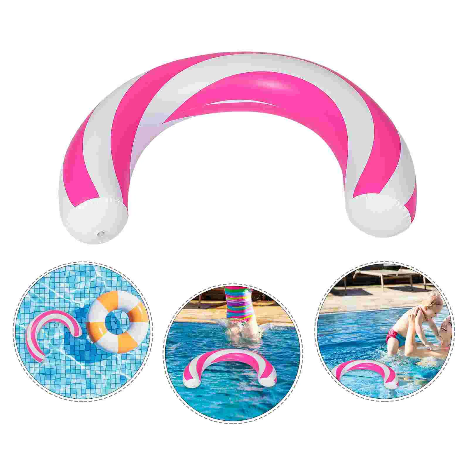 Swimming Ring Beach Ball American Flag Float Floaties for Adults Pool Flamingo Floating Tubes Floats Party Supplies Balls