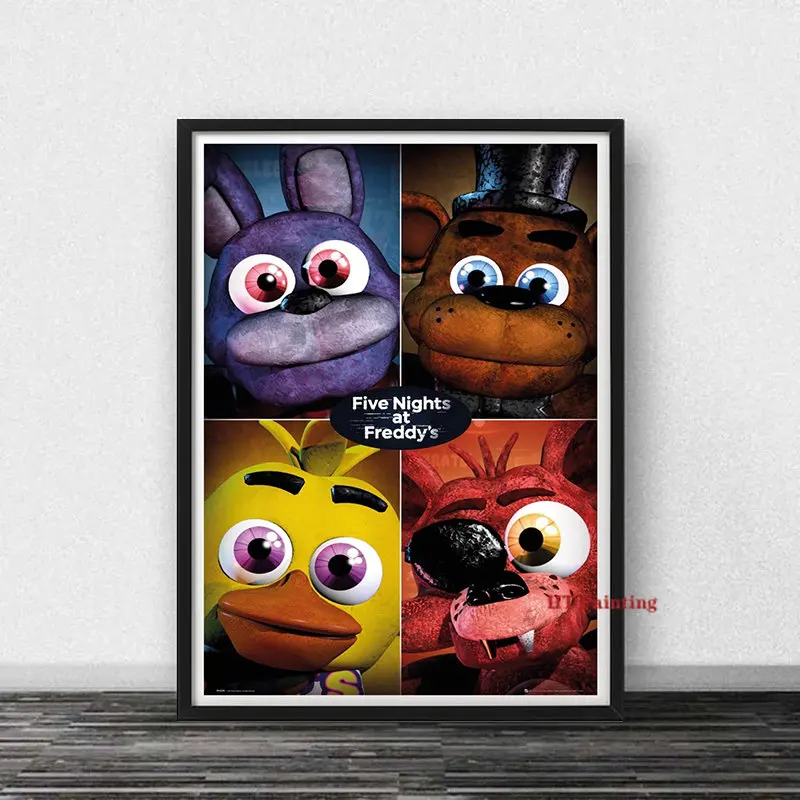 Poster Five Nights At Freddys's - Sister Location Group, Wall Art, Gifts &  Merchandise