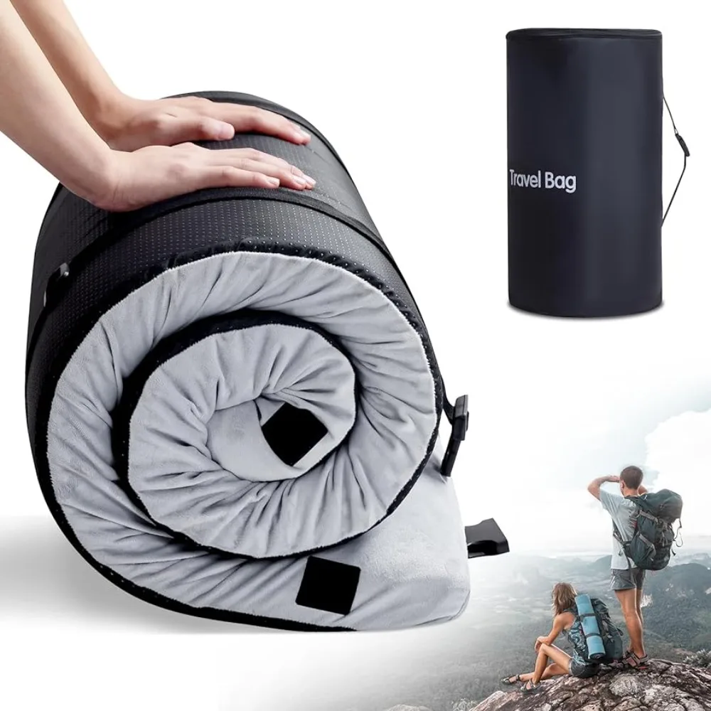 

Hiking Supplies Guest Bed Travel Bag for Sleepover Car/Tent Sleeping Mats on the Floor CertiPUR-US Foam Mat Mountaineering Pad