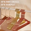 5/10pcs Metal Non-Slip Triangles Hanger Multifunctional Wet Dry Dual Use Stable Clothes Hanger For Clothing Suit Towel Organizer 1