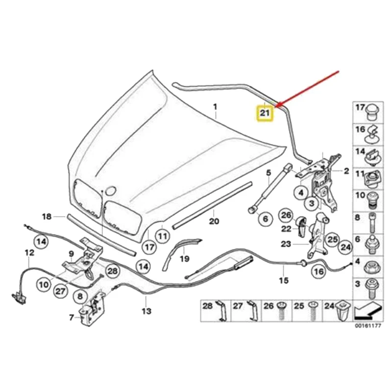 ڵ  ĵ  Ŷ, BMW E70 E71 E72 51237161345   Ʈ ȣ  ǰ