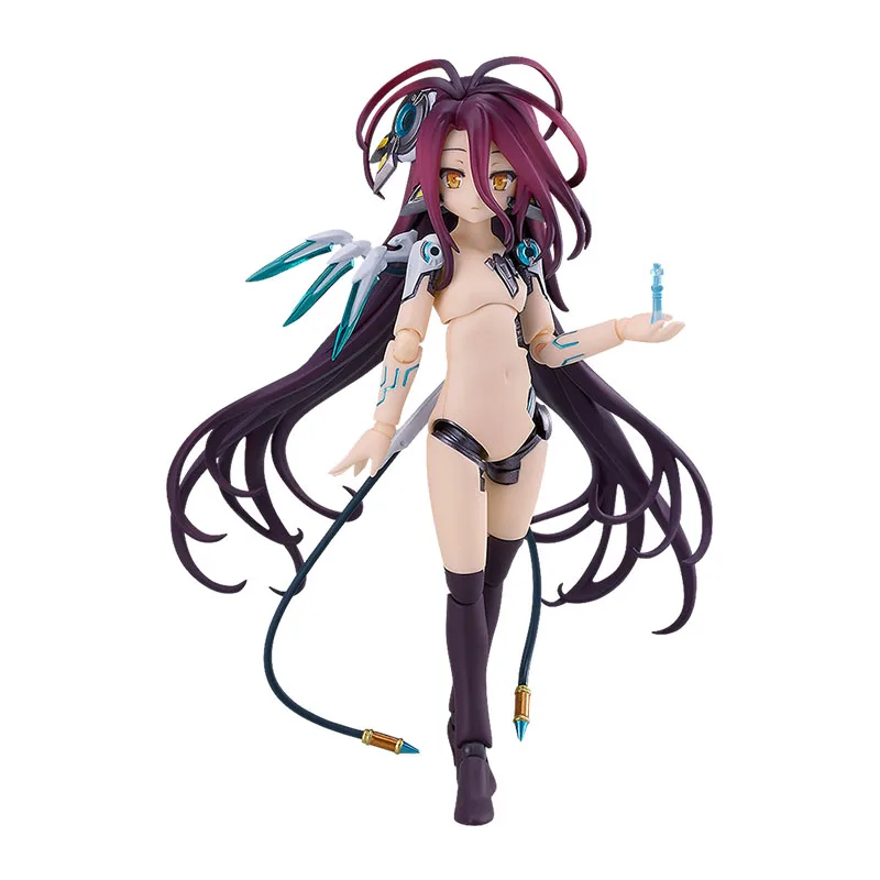 

In Stock Good Smile Original Max Factory Figma 604 Shuvi Doura NO GAME NO LIFE Action Figure Model Holiday Gifts