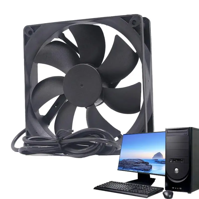 120mm 12cm 1 Fan 5V 120*120*25mm Fan DC Brushless Cooling 120x120x25mm 2PIN PC Computer Case Cooler