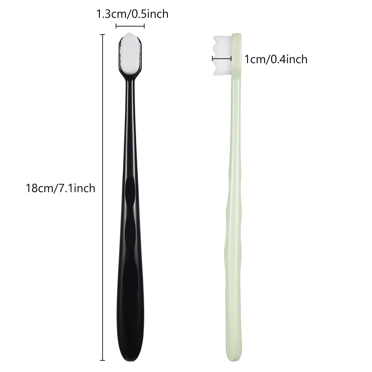 

16PC Extra Soft Toothbrush Micro-Nano 20000 Floss Bristles Manual Toothbrush for Sensitive Teeth Pregnant Women Elderly Children