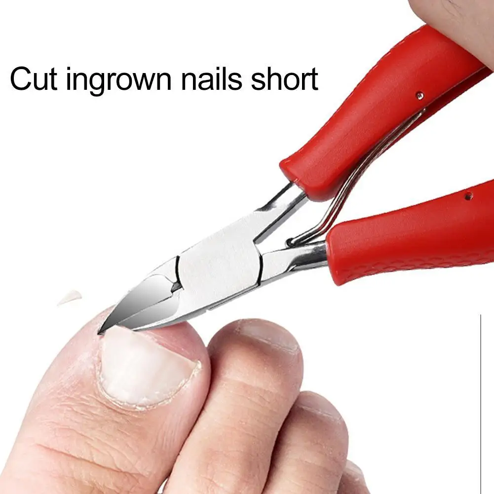 Steel Nail Clippers Ingrown Toenail Podiatry Correction Nippers Cuticle Cutters Cut Paronychia Pedicure Manicure Hand