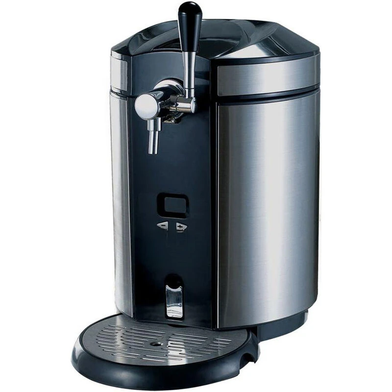 

5L draft beer barrel and dispenser with beer head, suitable