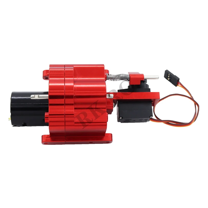 Full Metal Gearbox Gear 2 Speed Super Large Torque 370 Motor