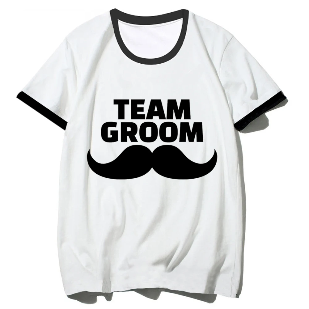 

Bachelor Party Man Groom Team Wedding tshirt women harajuku comic Tee girl y2k graphic 2000s clothing