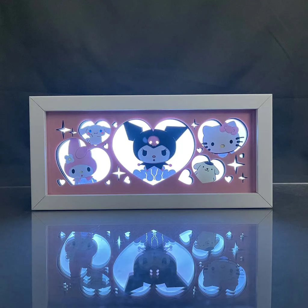 Hello Kitty Light Box - Kawaii Anime Night Light | 2025 Hello Kitty Light Box - Kawaii Anime Night Light | 2025