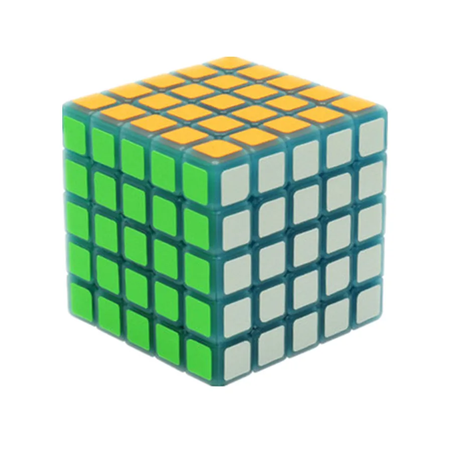 ZCUBE Fluorescence Magic Cube 1x2x2 2x2 3x3 4x4 5x5 Glow At Night