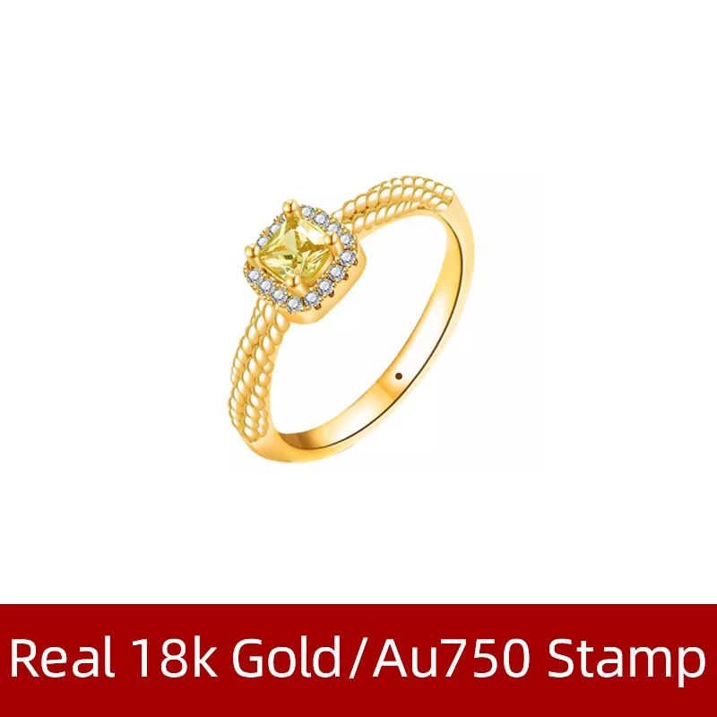 Anillo Con Diamante Corte Pera