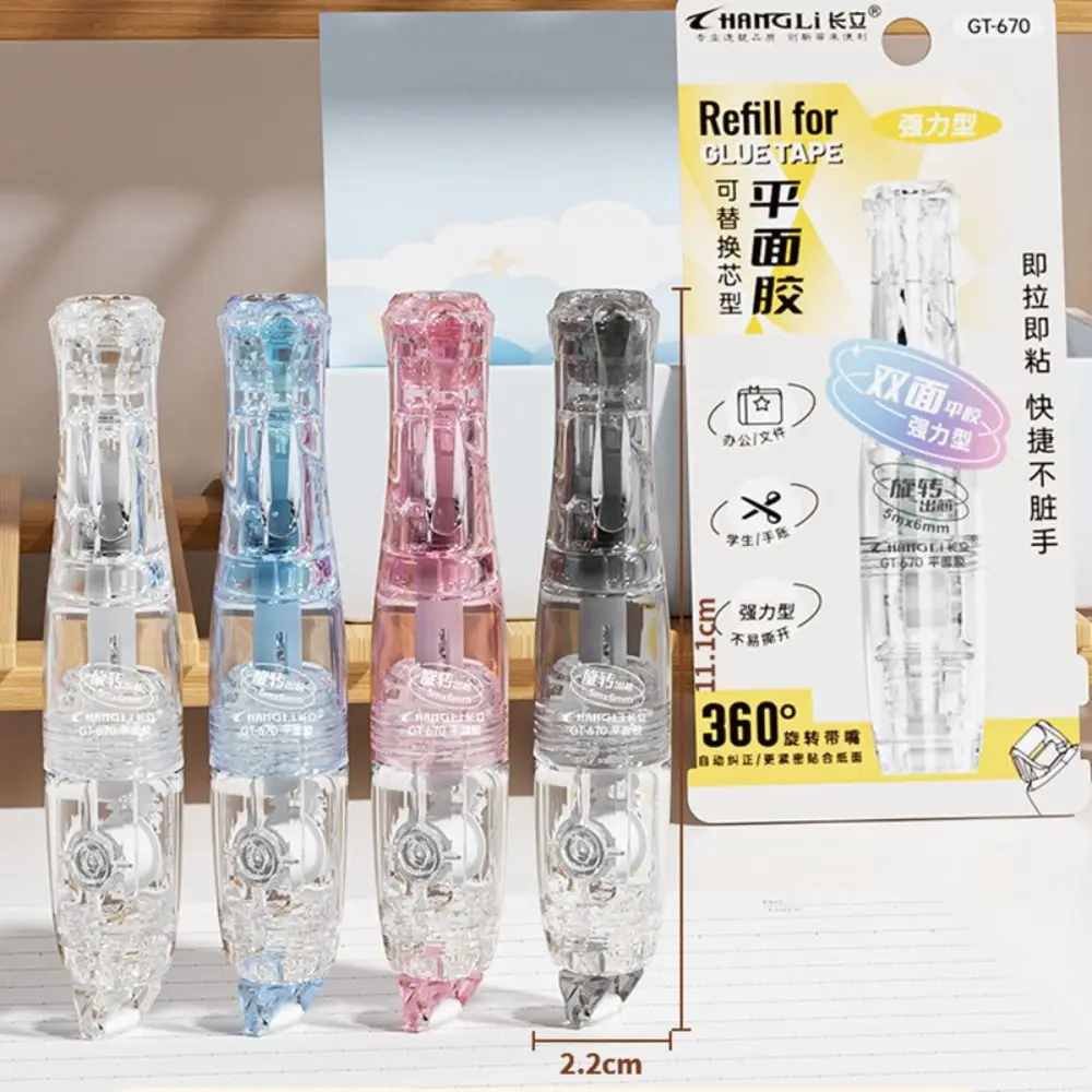 고품질 회전식 테이프 펜 형태 고점도 디스펜싱 접착제 펜 학생용