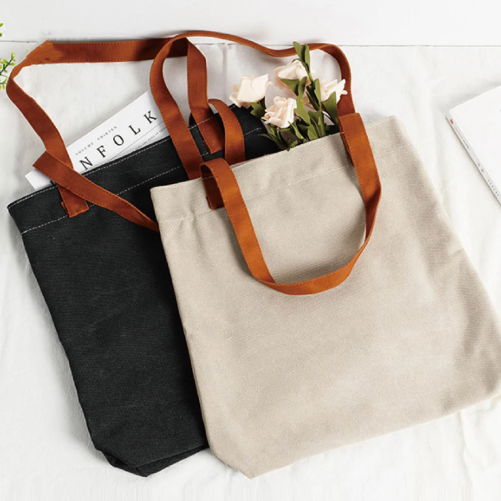 High end Canvas Bag for Women Casual Large Capacity Shoulder Bags