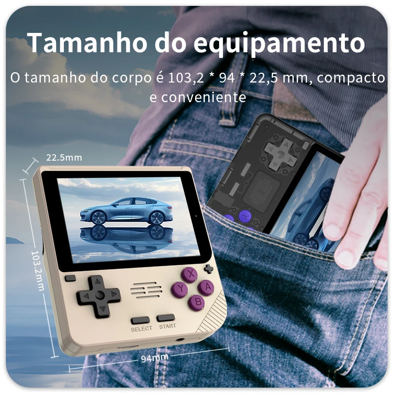 POWKIDDY V10 - Console de jogos portátil 3.5 polegadas - Image 3