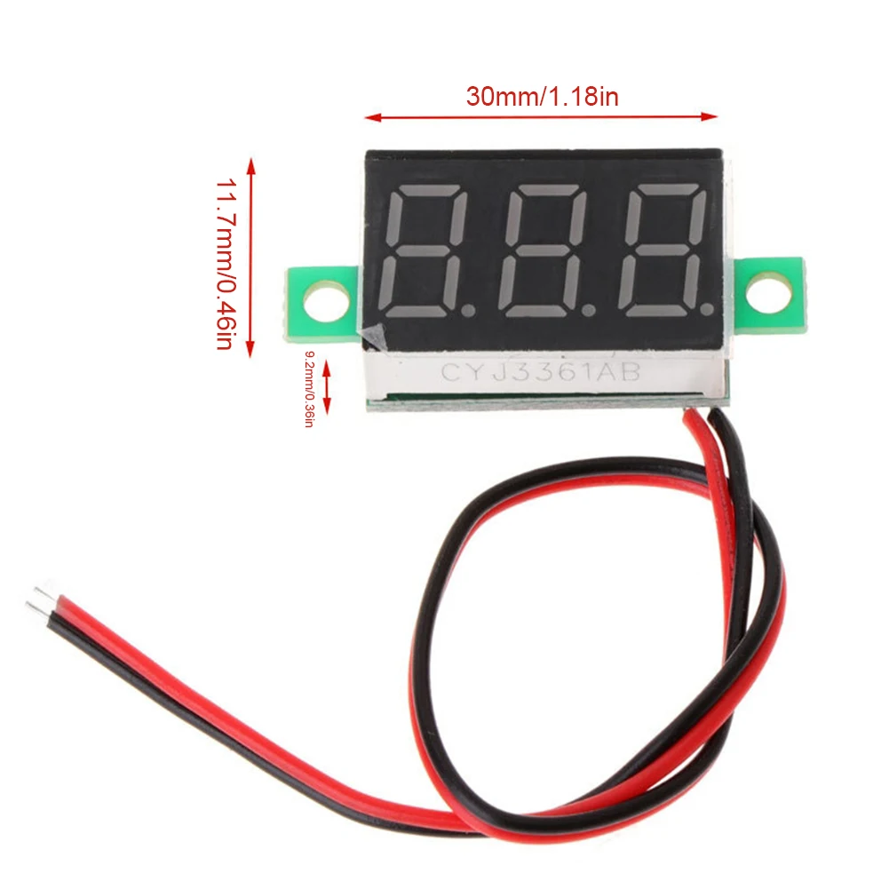 ̴  а LED ũ ÷,  ׽, 跮    , 0.28 ġ DC 2.5V-40V, 2 ̾, 1-10 