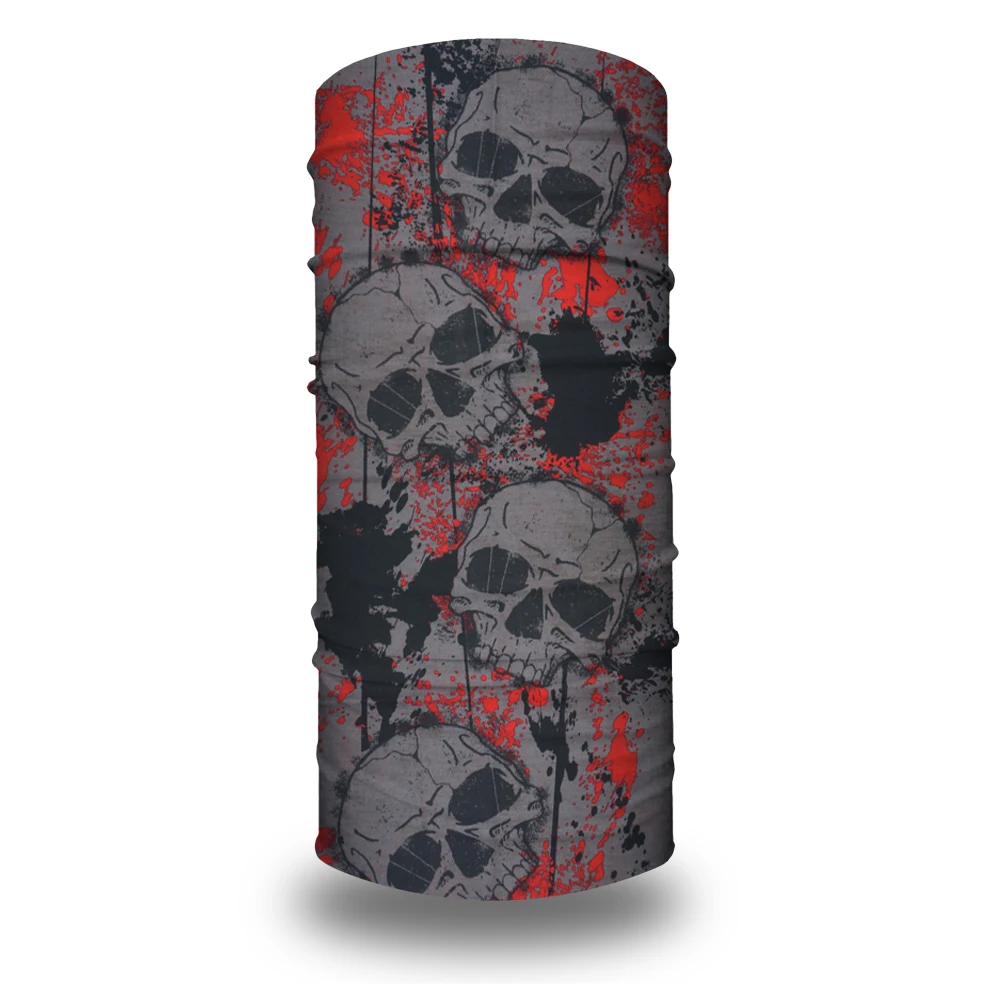 01-31 Nahtloses Halloween-Schädel-Bandana, Skelett, Radfahren, Halsmanschette, Ski-Gesichtsbedeckung, Stirnband, Maske, Outdoor-Sport, Mehrzweck-Schal – Detail 18