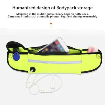 Hands Free Dog Leash with Zipper Pouch Reflective Bungee for Medium to Large Dogs Walking Jogging and Running 6