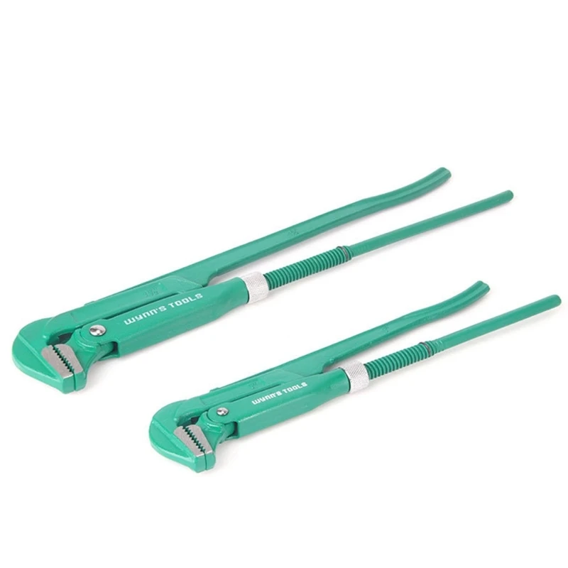 

E5BE Регулируемый трубный гаечный ключ Сантехнический ключ Ручной инструмент с большим отверстием для тяжелых условий