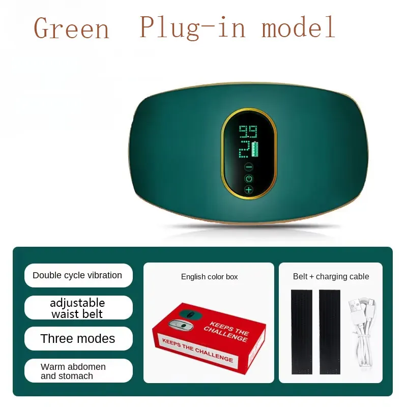 Vibratieapparaat voor buikafslanking, gewichtsverlies, dikke buik, dunne taille, vetverbranding, buikmassage, fitness_voghion.com