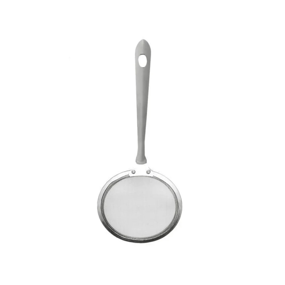 Description Picture 5 of itemKitchen Filter Spoon Hot Pot Filter Stainless Steel Fine Mesh Oil Pot Strainer Ladle Skimmer Oval Fine Mesh Kitchen Accessories