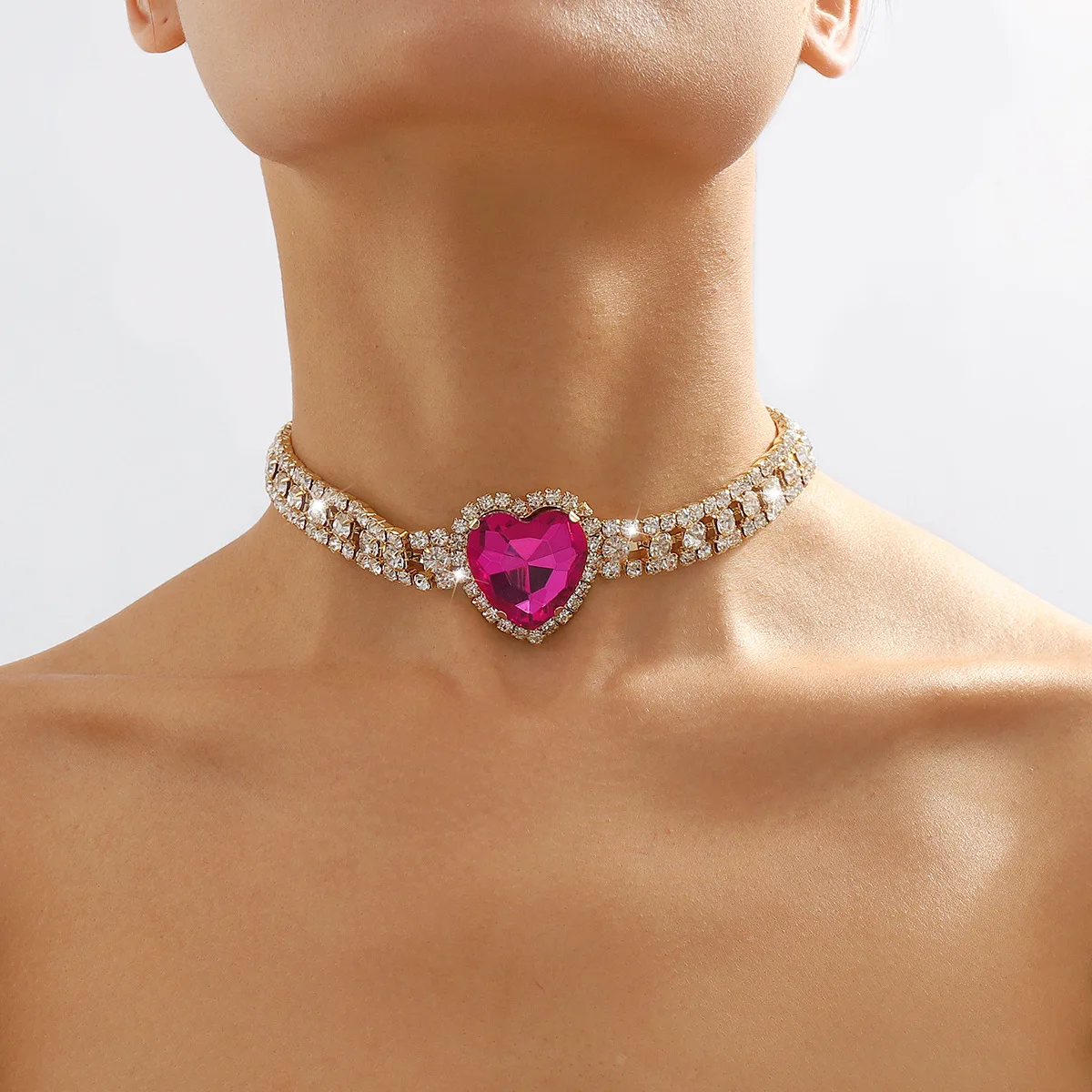 [GET ME BLING] Heart King Necklace ★すぐ品切れ★ GODSIZE - 《受注生産》 THORNY HEART [LARGE] #2 NECKLACE with