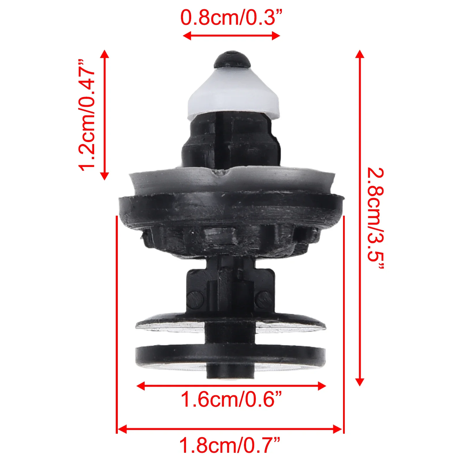 

10pcs Car Door Trim Panel Card Clips Fastener Fixing Rivets For Ford 2003-2014 For Ford For Focus 2003-2007 Parts