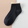 Black ruffle
