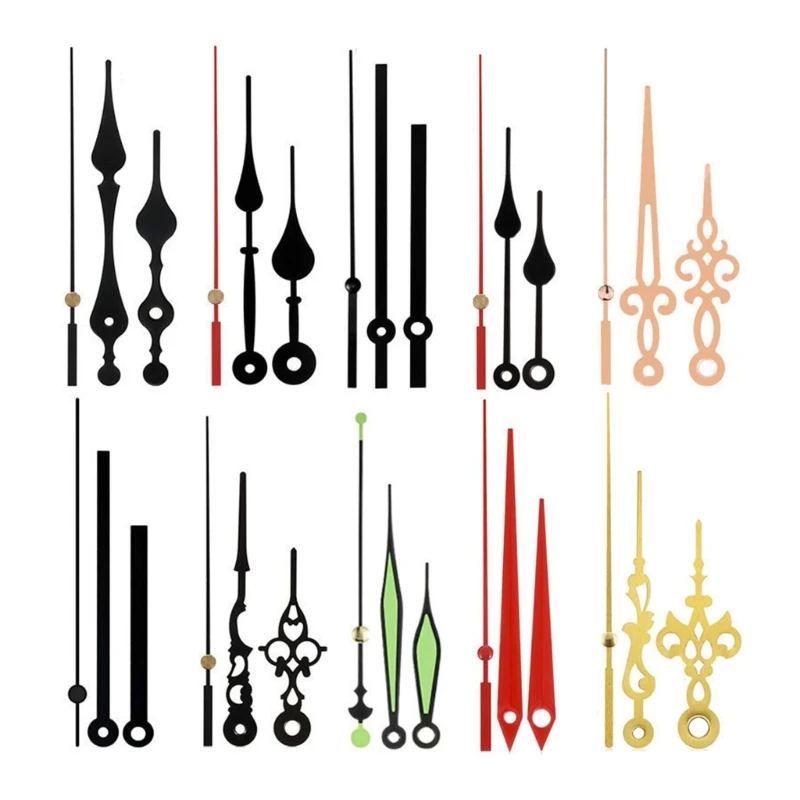 Description Picture 2 of itemDIY Clock Hands Different DIY Clock Hands for 25-40cm Diameter Clock Panel Suitable for Various Clocks Craft Enthusiasts
