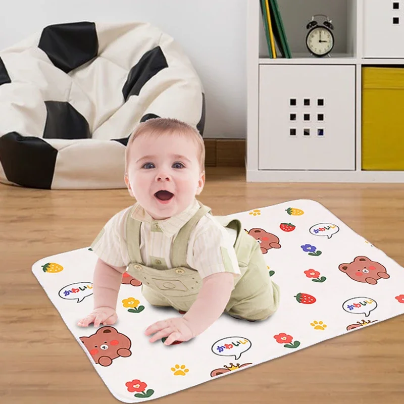 35X45cm washable baby waterproof newborn diaper portable washable mat ground gaming mat ber&ccedil;os beb&ecirc; 기저귀 actividades para beb&eacute;