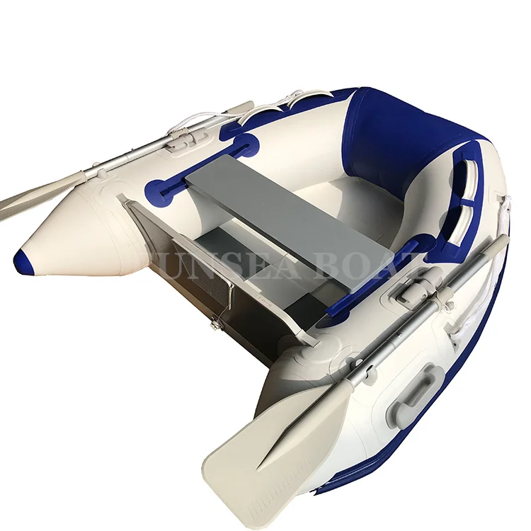 5.3ft 1.6m Cheap Light Weight PVC Inflatable Rowing Boat for One Person