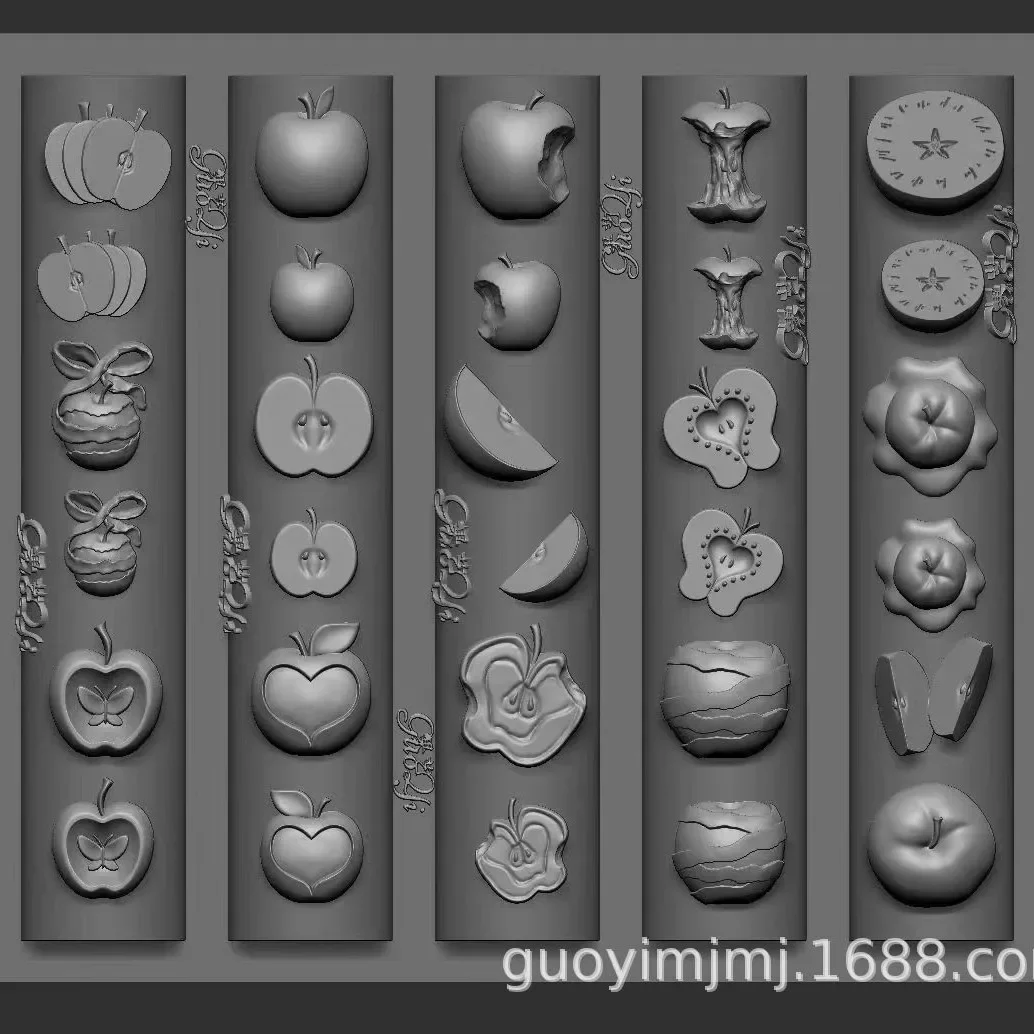 2025 Apple & Butterfly Nail Art Silicone Molds Set – Cute Bear Butterfly and Flared Skirt Designs for Women Stunning DIY Nails 2