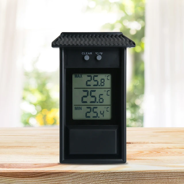 Outdoor Temperature Thermometer Wireless  Wireless Outdoor Thermometer  Sensor - Household Thermometers - Aliexpress