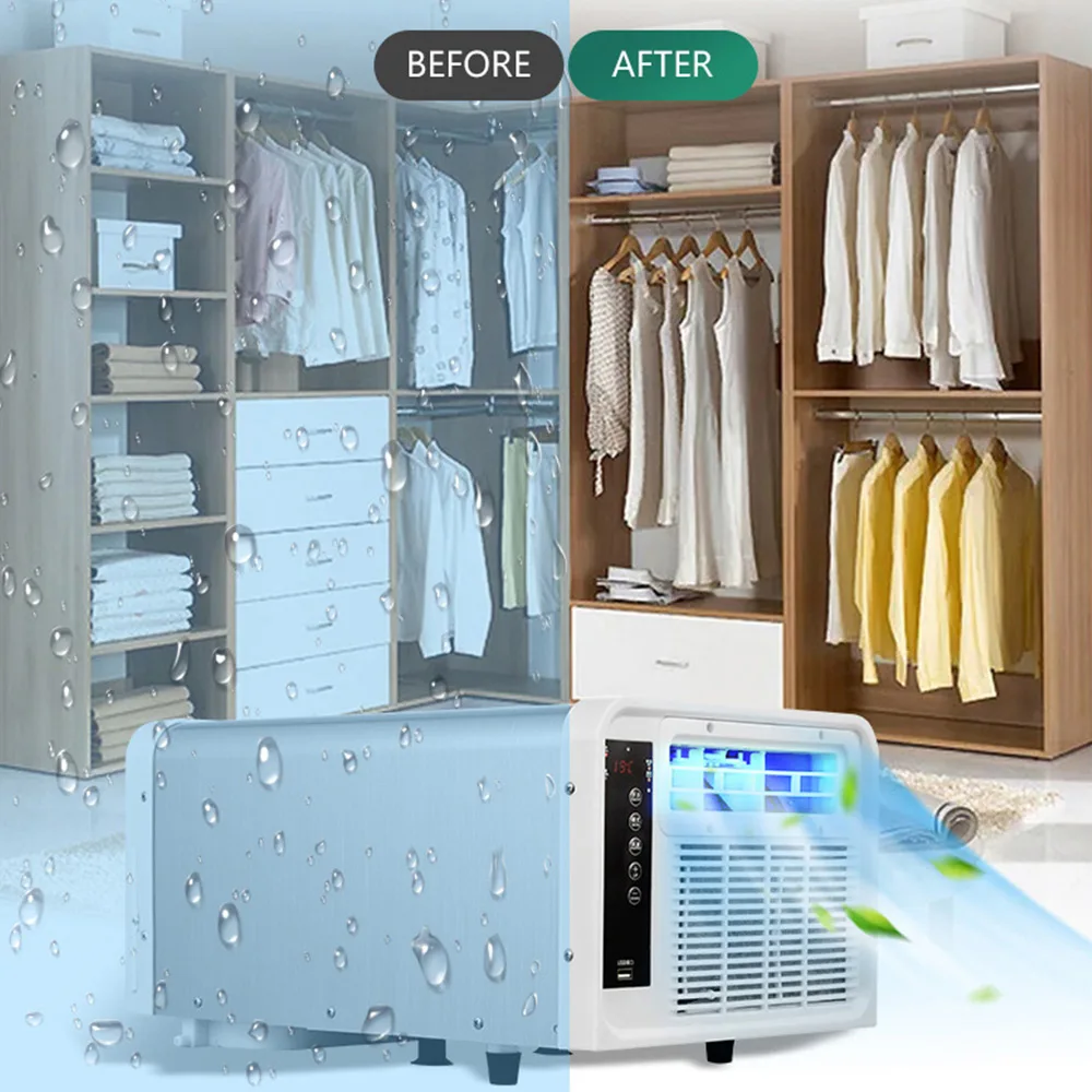 Dual Use Air Conditioner Cold/Heat Portable Remote Control Air Conditioner Household Klimaanlage Soğutucu Klima 5