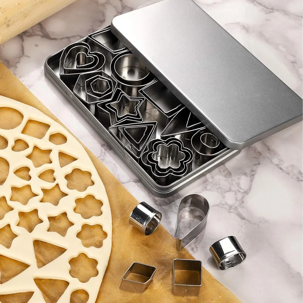 Cookie Cutter 30pcs/box Stainless Steel Baking Decorating Tools