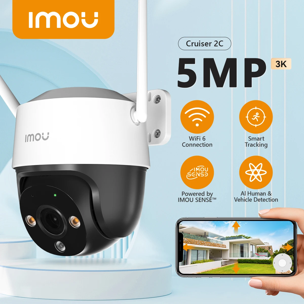 IMOU-Cruiser-2C-3K-360-Wifi-Camera-Outdoor-Security-Protection-AI-Human ...