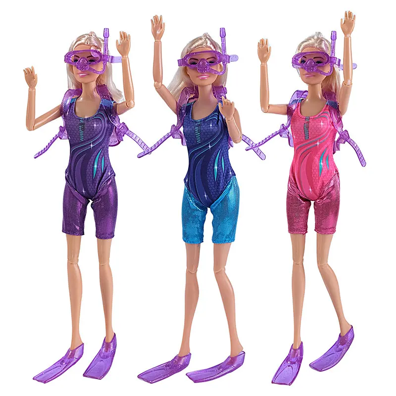 Doll Clothes Doll Accessories Toys Doll Accessories 25 Styles Clothes for Barbie and Original Accessories Outfits Fashion Baseball Uniforms Shirts Pants Suitcase DIY Accessories JJ
