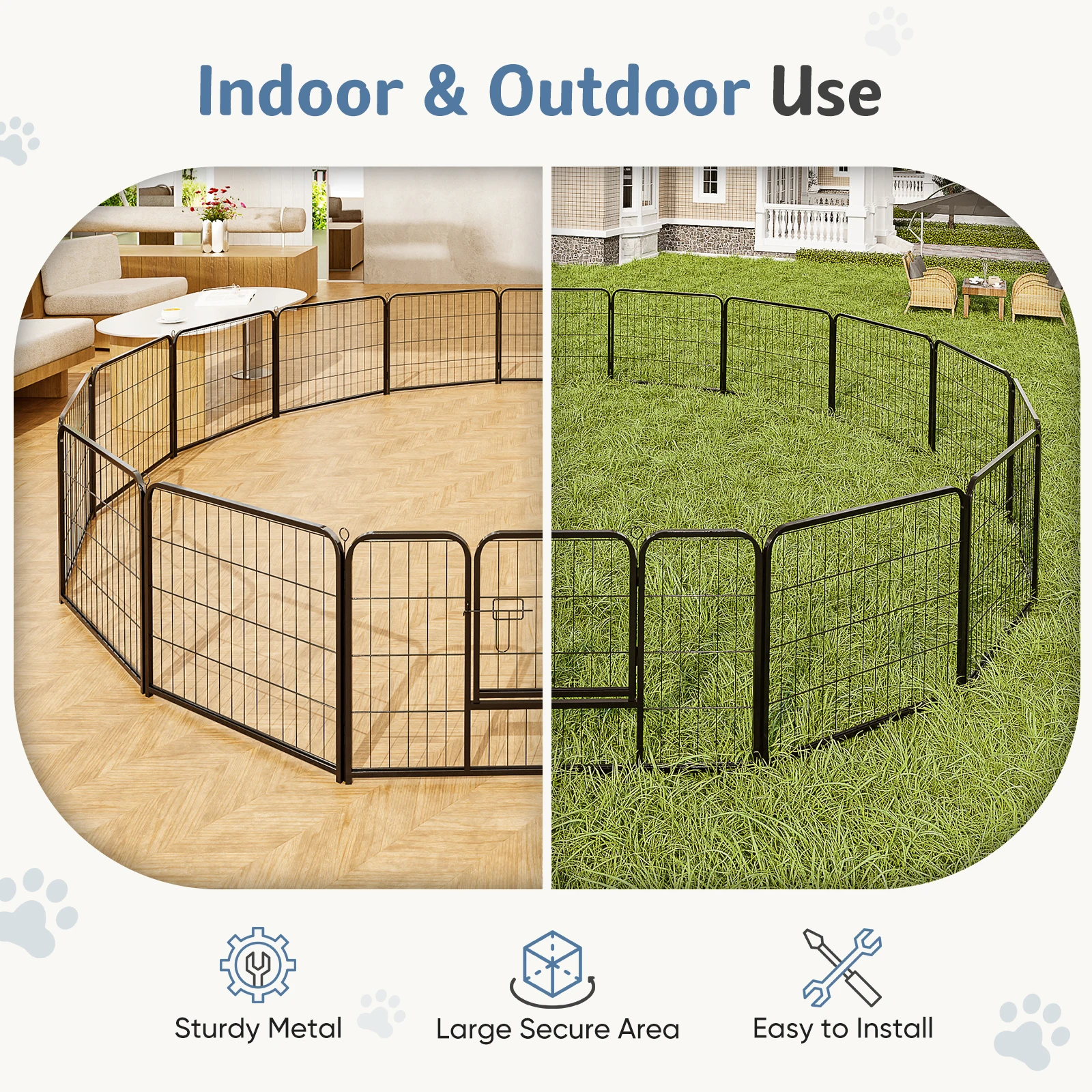 Dog Indoor Playpen 2