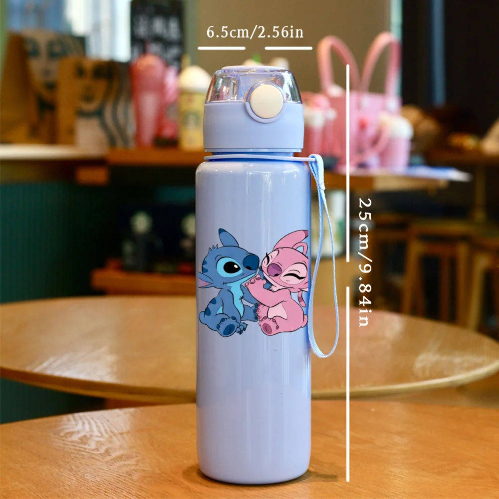 Cute 3D Cartoon Water Bottle - Stereoscopic, Fade-Resistant, Scratch-Proof, Leakproof